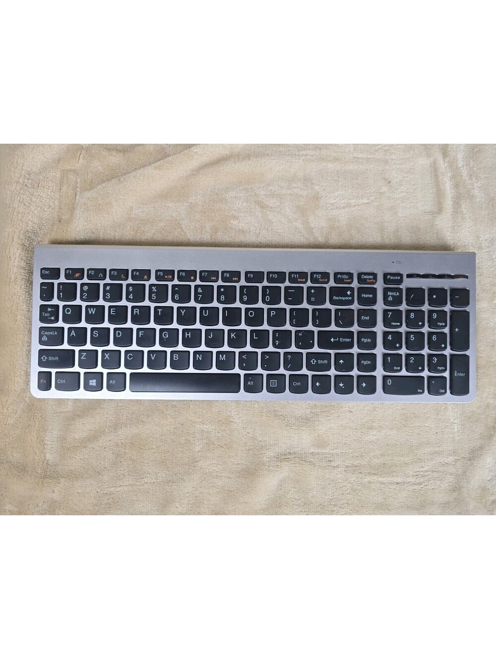 Original Lenovo IBM SK-8861 Ultra-thin 2.4G Wireless Keyboard *Parts Only